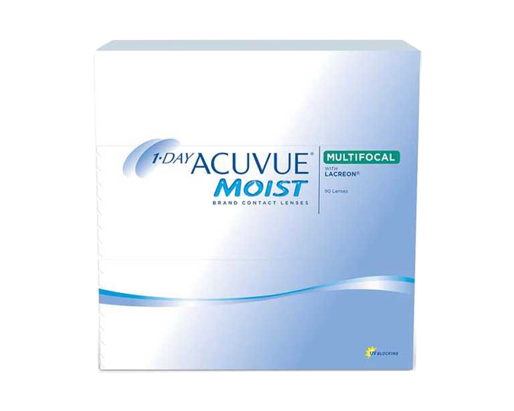 1-Day Acuvue Moist Multifocal 90 Pack Johnson and Johnson