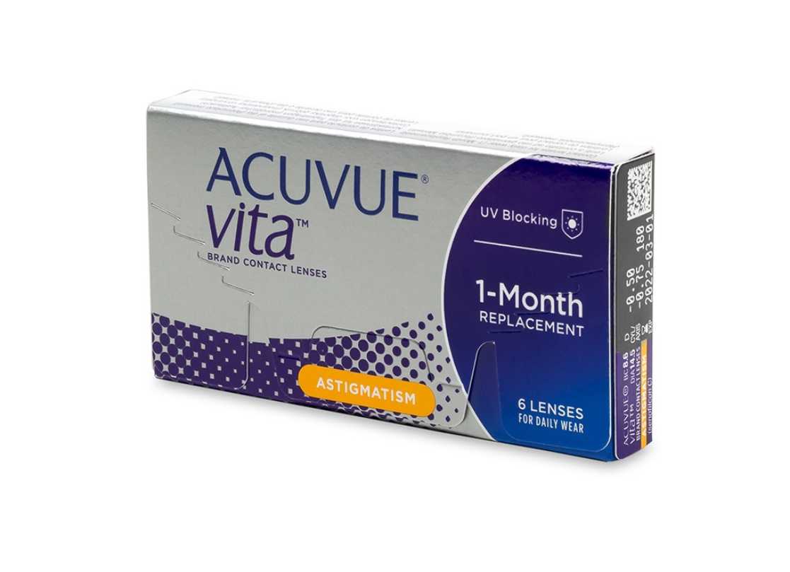 Acuvue Vita for Astigmatism 6 pack Johnson & Johnson Vistakon