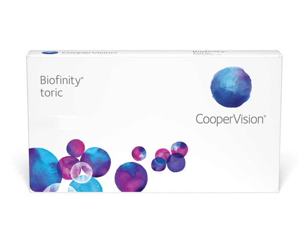 Biofinity® toric cooper vision