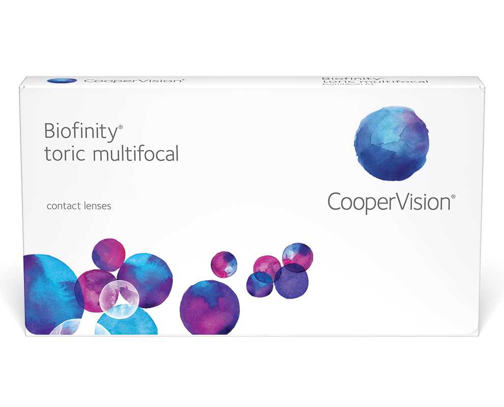 Biofinity® toric multifocal cooper vision