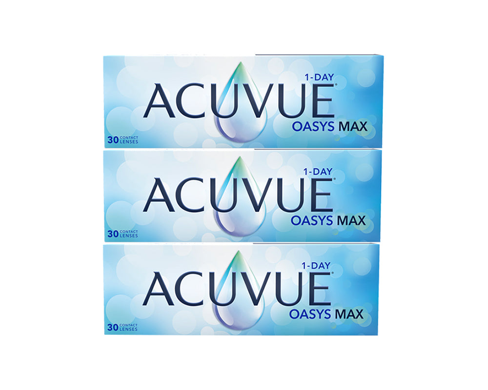 Acuvue Oasys MAX 1 Day 90 Pack Johnson & Johnson