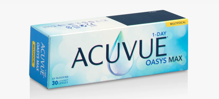 Acuvue Oasys MAX 1 Day Multifocal 30 Pack Johnson & Johnson