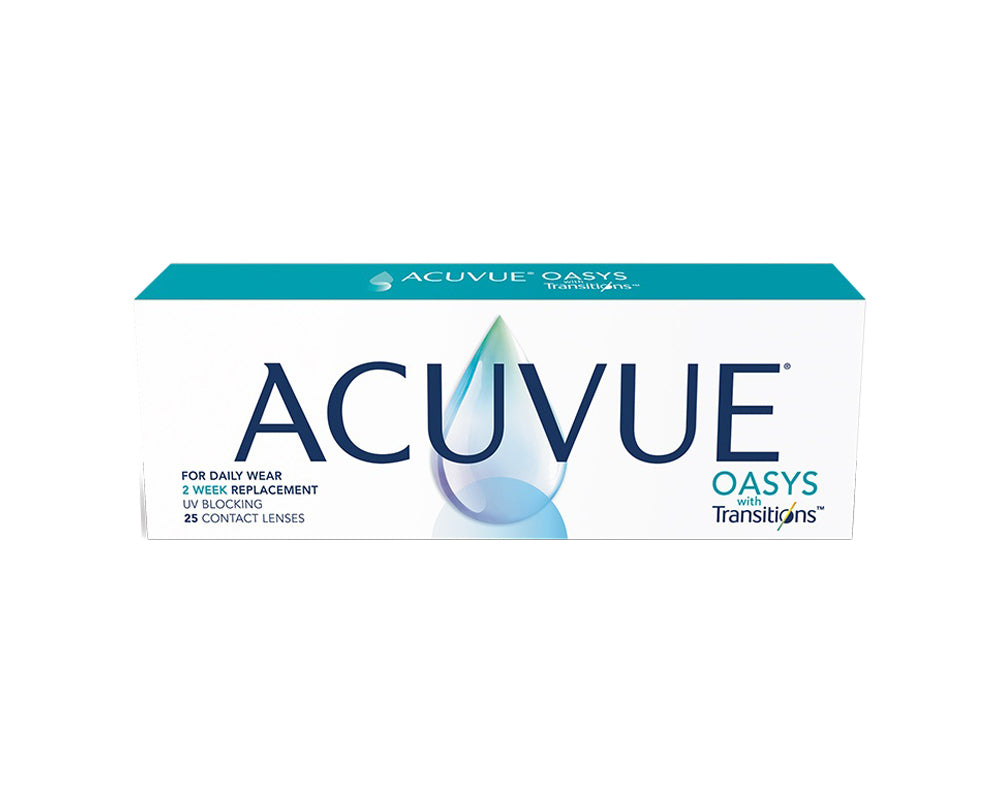 Acuvue Oasys with Transitions 25 Pack Johnson & Johnson