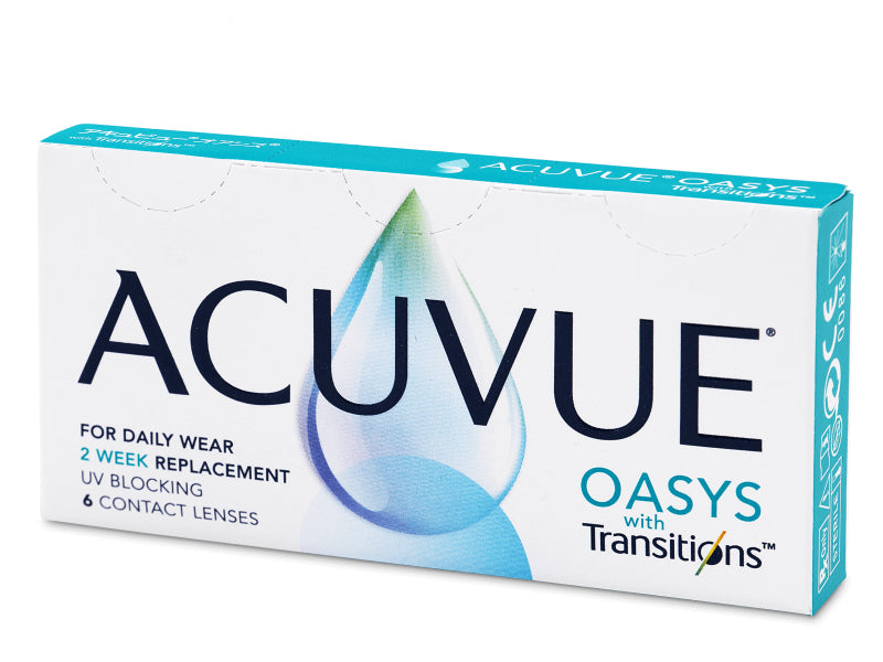 Acuvue Oasys with Transitions 6 Pack Johnson & Johnson